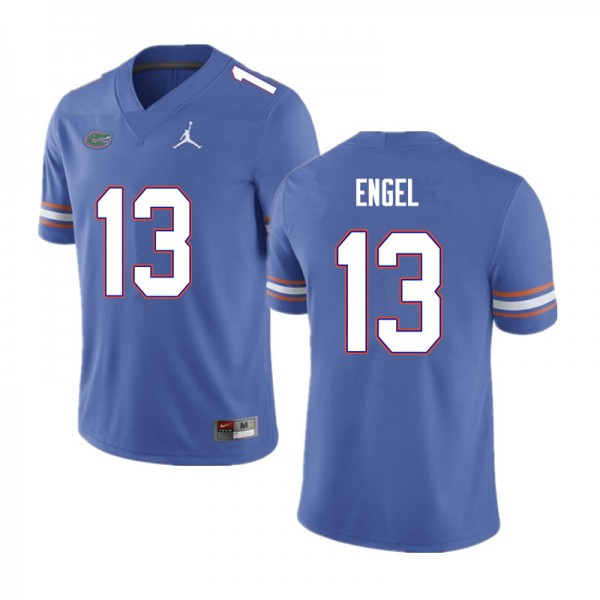 Men #13 Kyle Engel Florida Gators College Football Jersey Blue